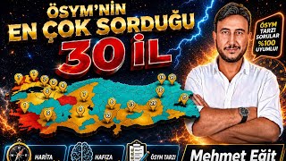 HARİTA EGZERSİZİ -1  (2026/ KPSS- AGS)