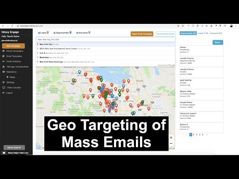 Geo Targeting of emails