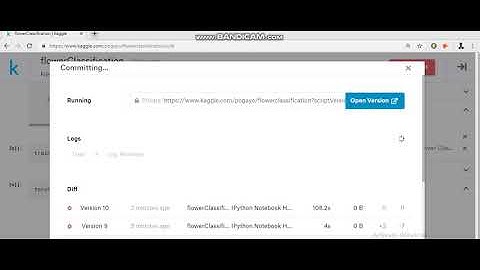 Commiting a Kaggle Kernel