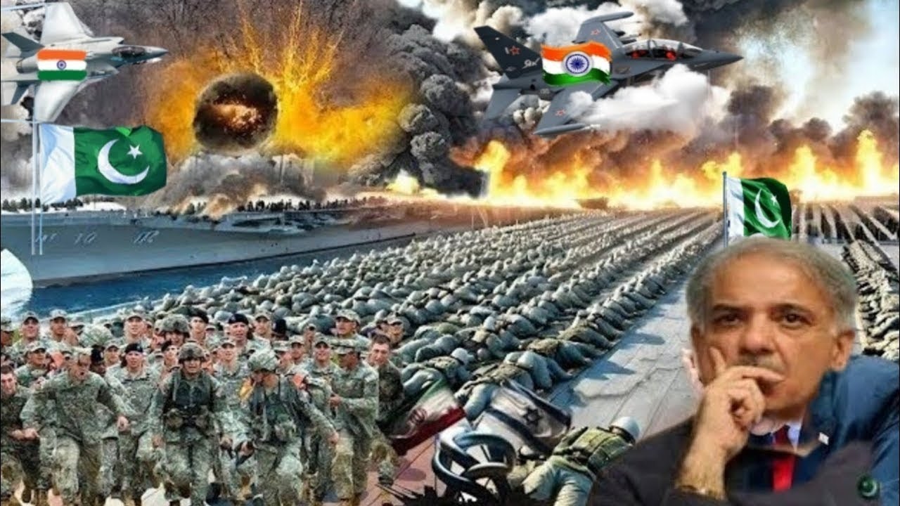 Pakistan India War Pakistan F-16 Fighter jets Attack on Indian Army convoy GTA 5 