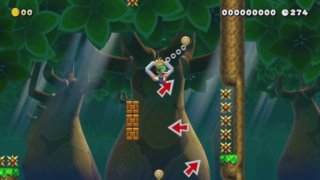 Forest Fright by a duck - Super Mario Maker 2 - No Commentary 1bu