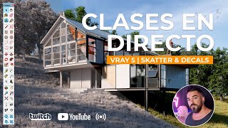 SketchUp y Vray 5 VEGETACIÓN REALISTA Skatter y Decals