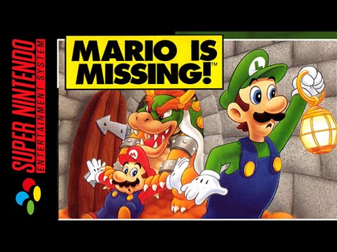[Longplay] SNES - Mario is Missing (4K, 60FPS)