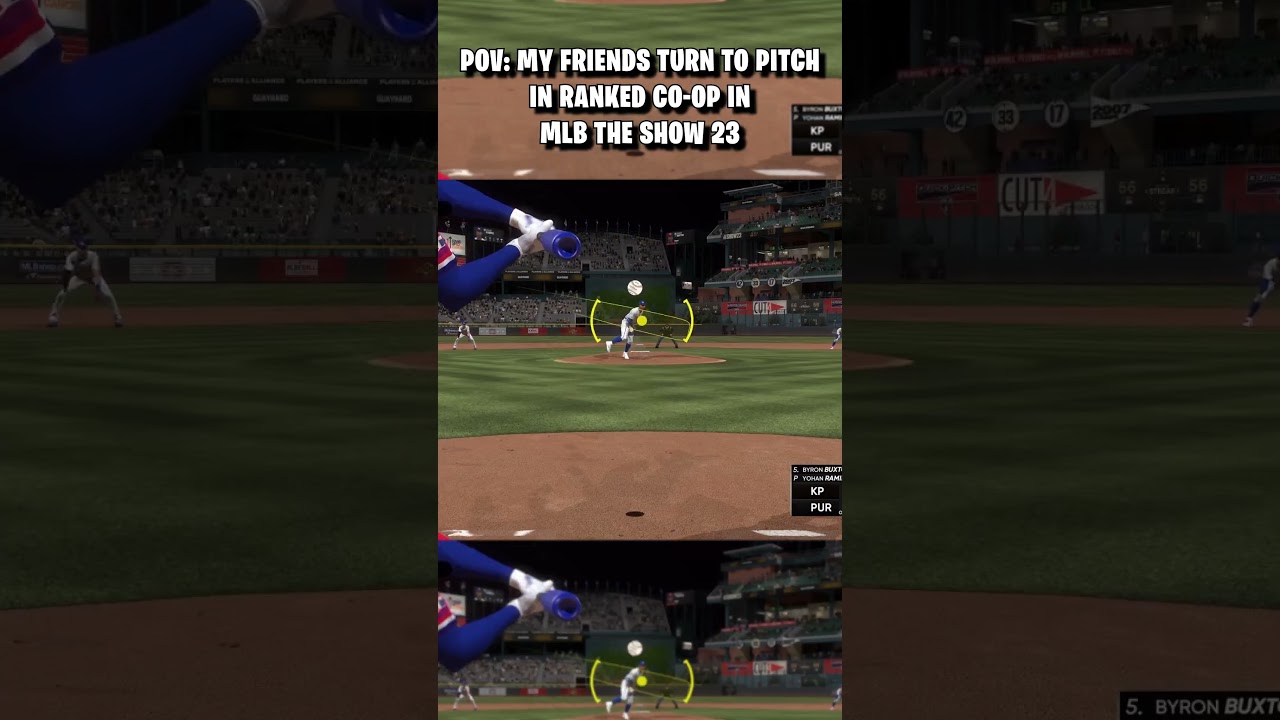 POV: My Friends Turn To Pitch In Ranked Co op In Mlb The Show 23 