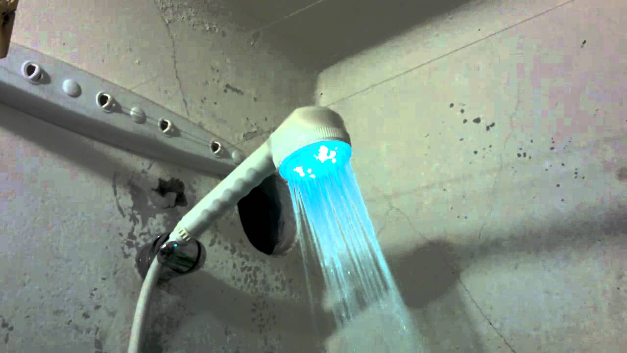 Насадка для душа (душевая лейка) от DealExtreme - YouTube