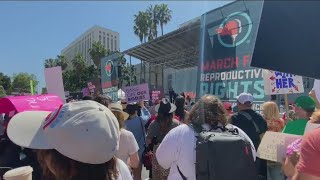Protesters advocate for abortion rights at 'Bans Off Our Bodies' rally downtown