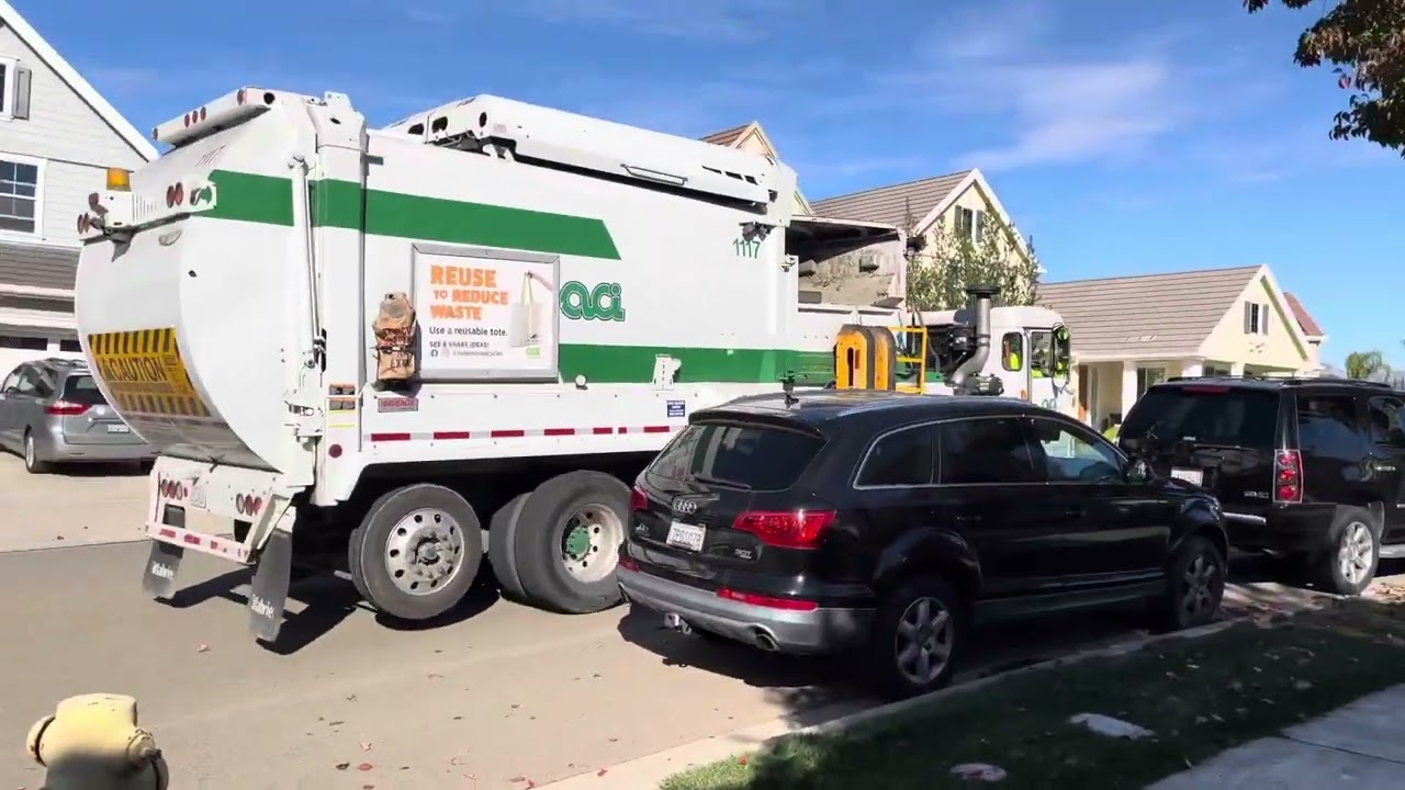 117 ACI picking up trash on my street