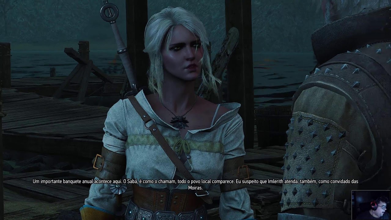 The Witcher 3 Remaster - Batalha em Kaer Morhen - YouTube