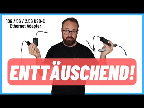 Ich habe alle USB C - ETHERNET ADAPTER von Amazon getestet | 2.5GbE und 5GbE Adapter