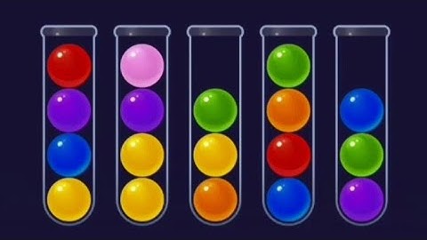 Ball Sort Puzzle_Color Game Level 1221_1230 Solution 