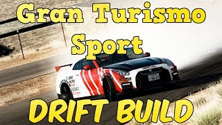 Gran Turismo Sport: Nissan GT-R Nismo Drift Build Setup on Tsukuba (2018) screenshot 1