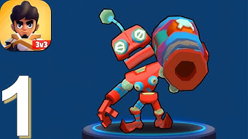 Heroes Strike - 3v3 Moba Brawl Shooting - Gameplay Walkthrough Part 1 (Android , iOS Gameplay)