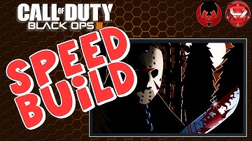 Jason Voorhees - SPEED BUILD - #TheHorrorCollection - Black Ops 3 Emblem Tutorial