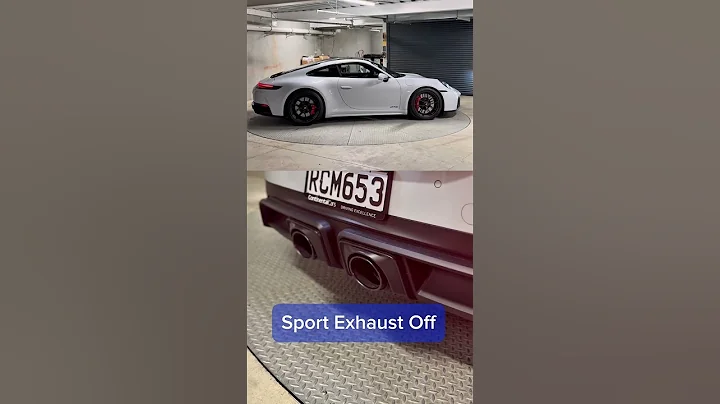 Can you tell the difference on this 911 GTS exhaust? #porsche #911gts #porsche911 #exhaustsound