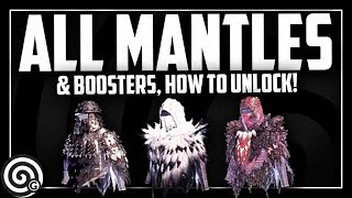 Download Lagu ALLE MANTELS EN BOOSTERS - Zo ontgrendel je ze! | Monster Hunter World MP3