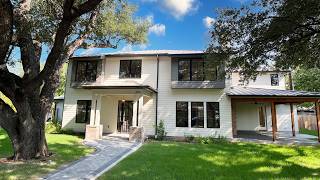 $2.2M New Corner-Lot Build in Highland Village | 4-Bed Home Tour in Austin, TX
