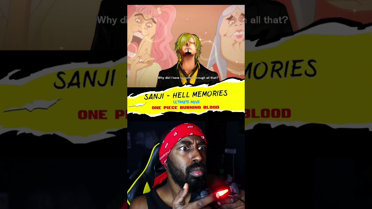 Sanji Can’t Fight Girls! 😰🚺 (One Piece Burning Blood)