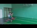 Завершение атаки после выхода из под заслона/ Basketball Training