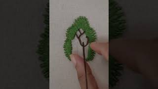 Embroidery tree  #diy #handembrodiery