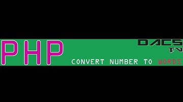 Convert Number to Words in PHP