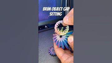 How to get your brims to remove easier #shorts #3dprinting ￼#bambu