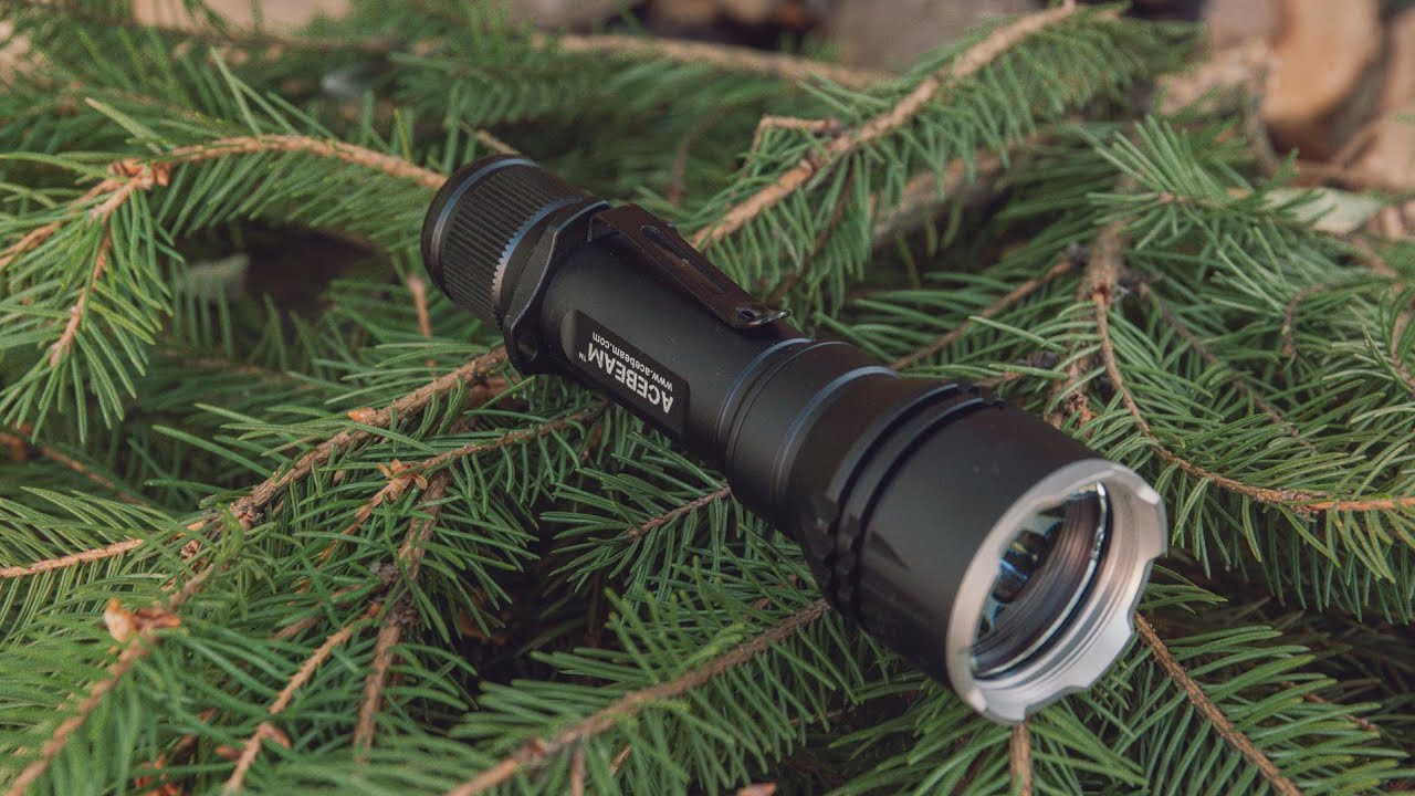 ACEBEAM L17 The World's Longest Range Throw 1x18650 Tactical Flashlight