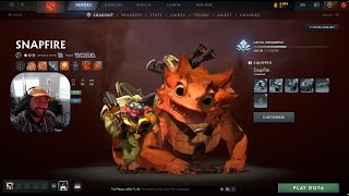 Snapfire Lil Shredder is MUST! Ranked 1 Crusader Dota 2 Crownfall Support Role Main Position 5