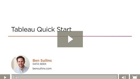5 Days of Tableau Training for Beginners