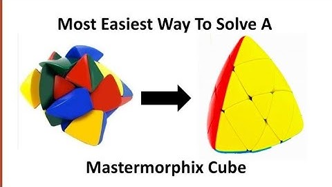 Most easiest way to solve Mastermorphix Cube in hindi.