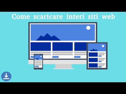 Come scaricare interi siti web con httrack