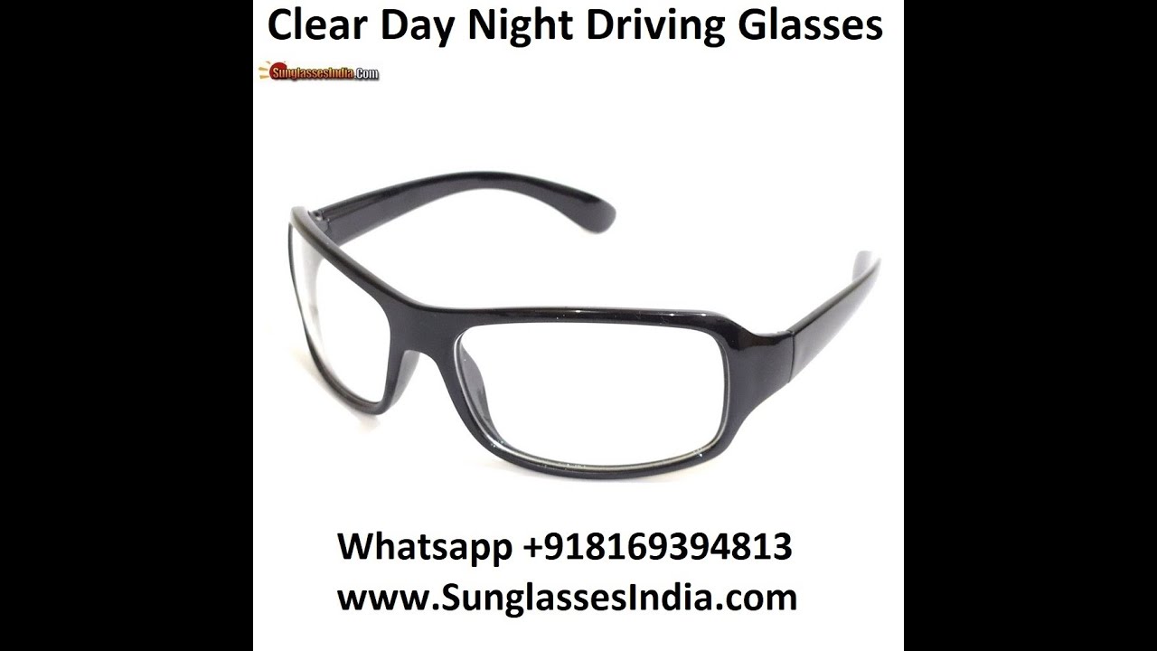 Rx Prescription Clear Day Night Driving Glasses Sports Safety Sunglasses YouTube