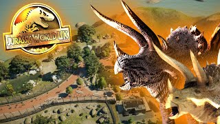 Les #Stegoceratops | Jurassic World Evolution 2 | Speed build