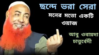 Maulana Abu Obaida Chaturvedi ছন্দে ভরা সেরা মনের মতো একটি ওয়াজ #banglawaz