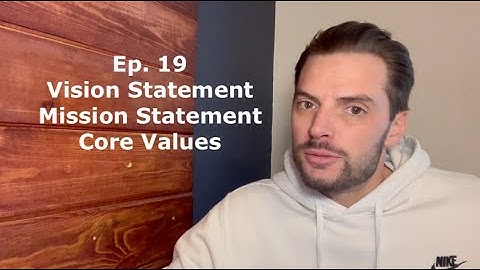 Workforce Wonder - 019 - Vision Statement, Mission Statement, Core Values