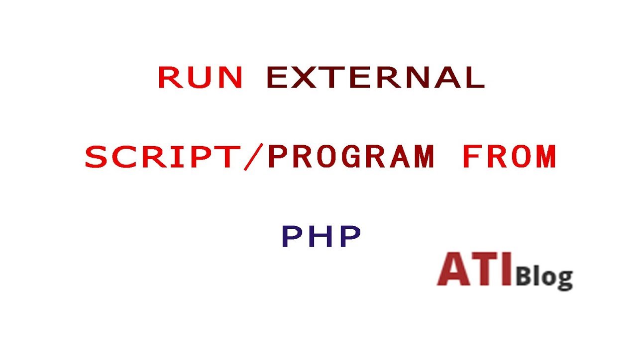 php ประกาศตัวแปร array  New  How to Run windows shell commands from PHP
