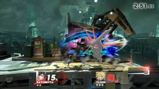 SSB4 - Nerfs won't stop this Bayonetta! - Bayonetta VS Level 9 Ultimate Cloud