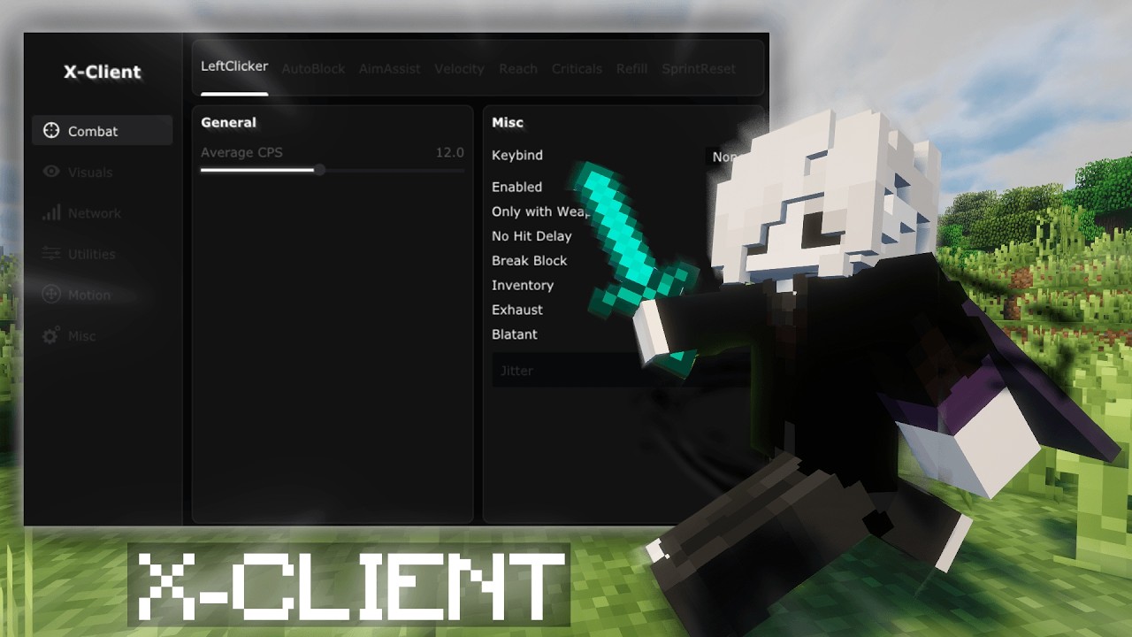 THIS IS THE BEST GHOST CLIENT FOR MINECRAFT 1.8.9. | X-CLIENT
