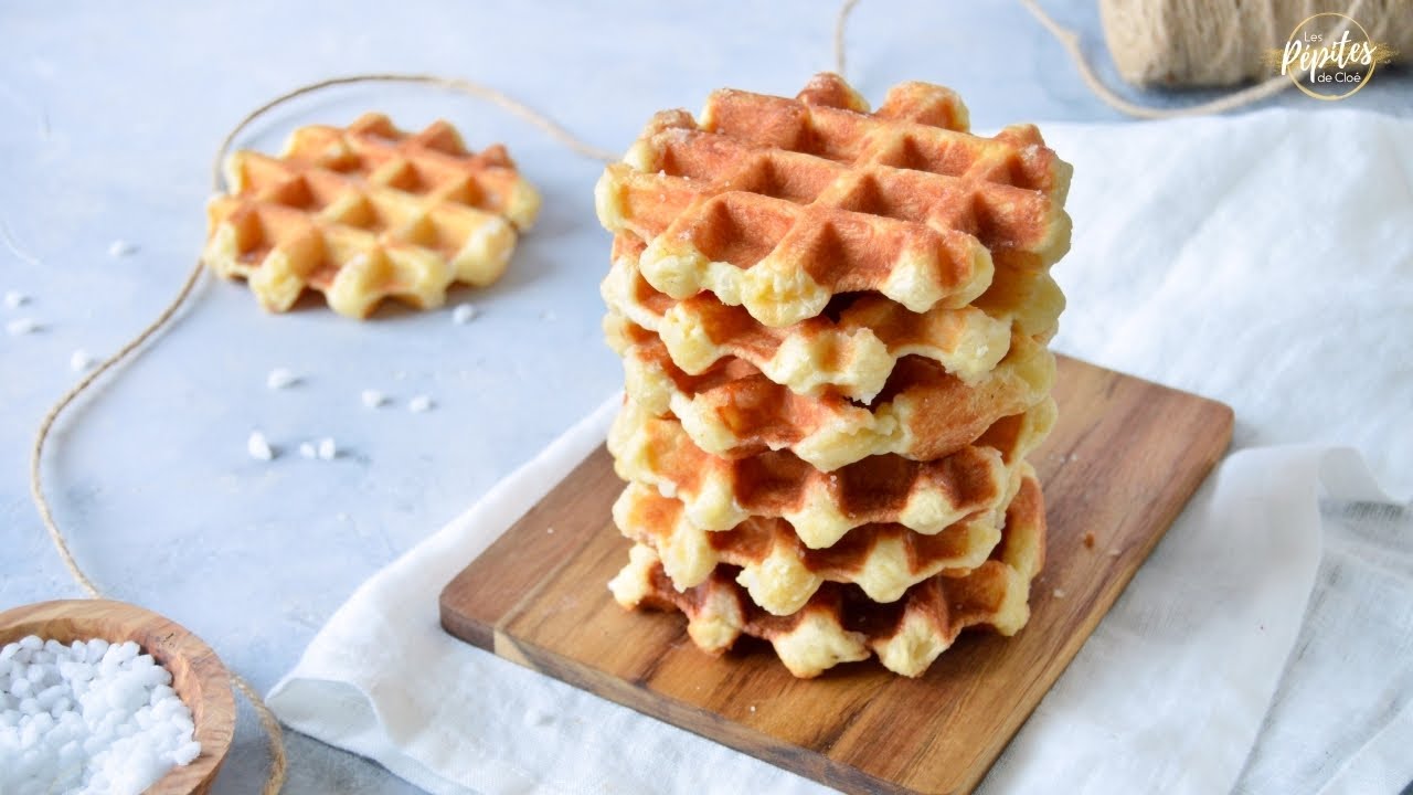 Recette Gaufres liégeoises | Nouvelle version ;D