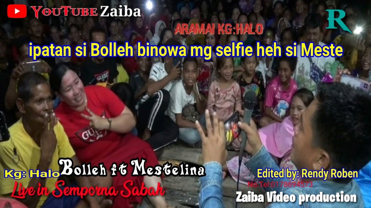 Zaiba video production Bolleh ft Mestelina usulan mag pa ipat anak