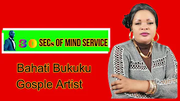 Bahati Bukuku speech #30secsofmindservice#