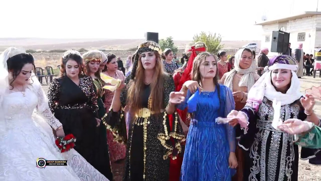 افراح قرية احمد حسو الف مبروك للعرسان حمد part1