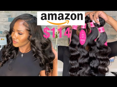 Amazon Human Hair! BEST Affordable AMAZON Virgin Hair Bundles