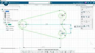 Profile Auto Constraints Symmetrical Part
