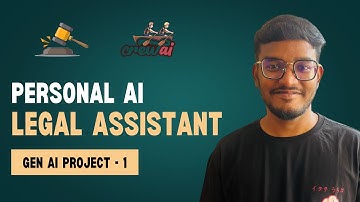 Gen AI Project 1 - Personal AI Legal Assistant with CrewAI | How to build AI Agents