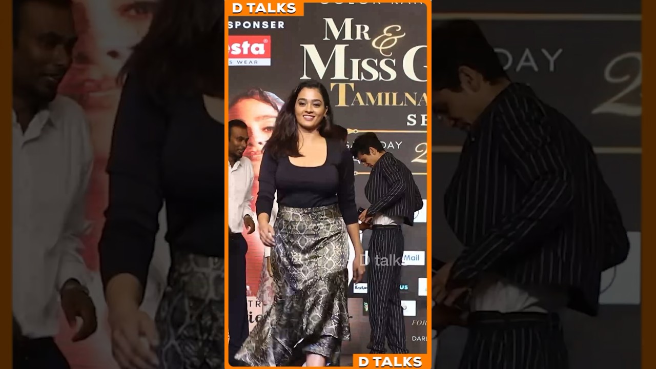 GAYATHRIE SHANKAR RAMP WALK HOT 🔥