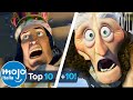Top 10+10 MORTI piÃ¹ BRUTALI ed ESAGERATE nei FILM DREAMWORKS e PIXAR!