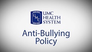 UMC - Anti-Bullying Policy