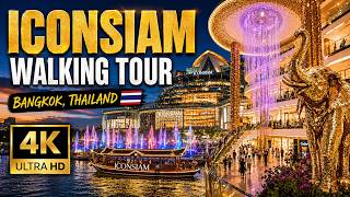 Bangkok’s ICONSIAM Mall Walking Tour 4K | Thailand’s Most Luxurious Mall