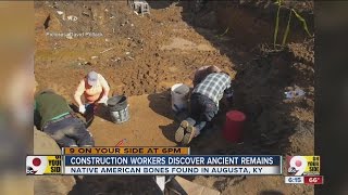 Construction workers discover ancient remains