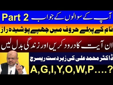 Part 2 | Hidden Secrets Behind the Names Alphabets Will Surprised ...